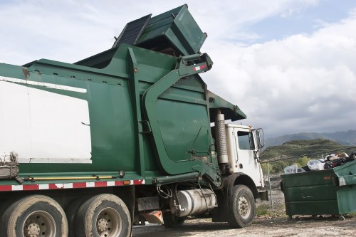 Recycling construction materials in Lambeth waste clearance