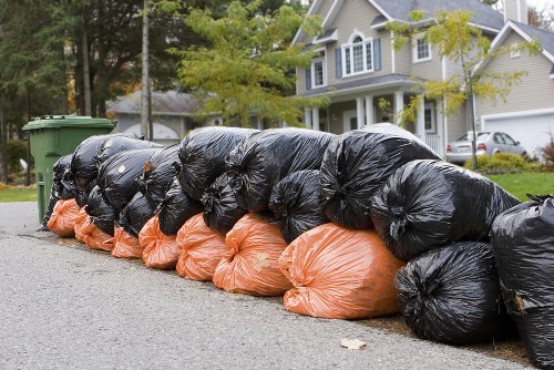 Eco-friendly disposal methods during garage clearance